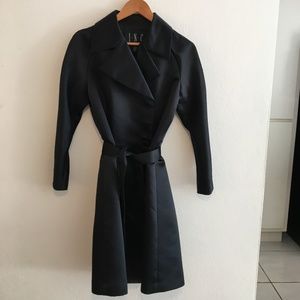 SATIN TRENCH COAT